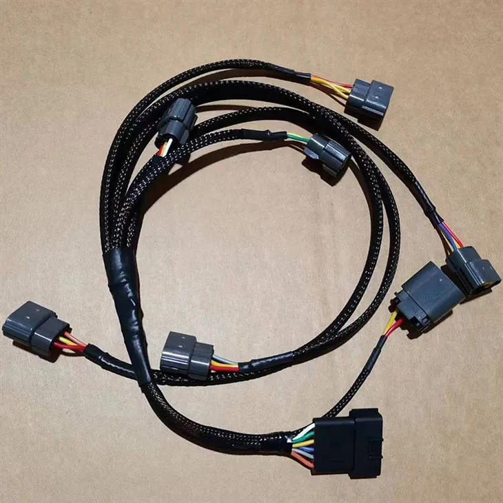 Enjin Waterproof Wiring Harness Untuk Kenderaan